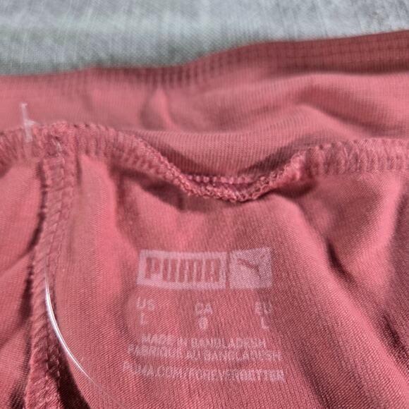 Puma Women Large NWT Iconic T7 Leggings Mauvewood Tight Fit Workout Athleisure - Picture 9 of 10